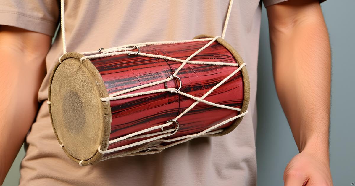 Amazon | スモール 10 x 6 インチ コンパクト ドーラック ドラム